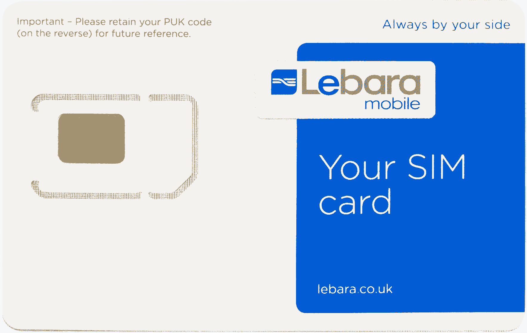 英國Lebara預付卡含£10 上網流量500MB/1GB/3GB/UK Plus 10