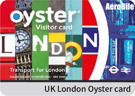 UK London Oyster card with £20 credit