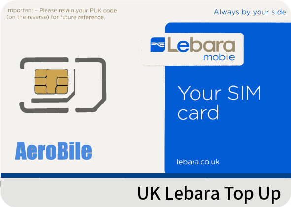 UK Lebara topup £5