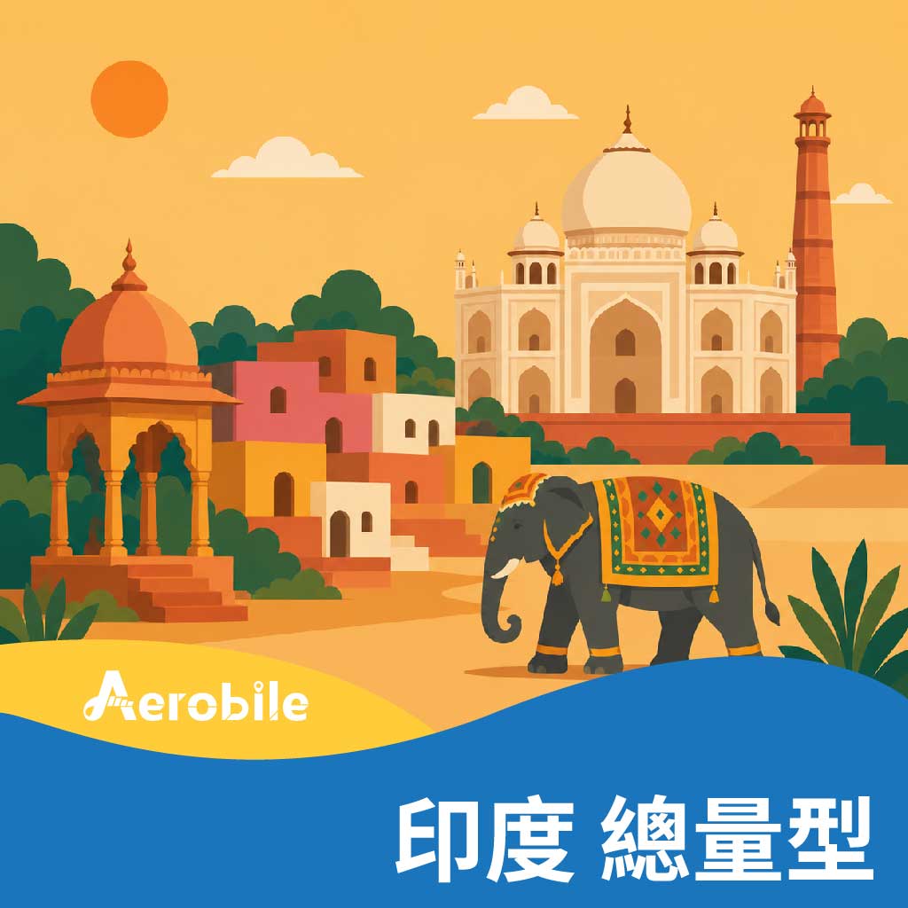 印度上網 吃到飽(6GB高速)8日SIM卡(T16)