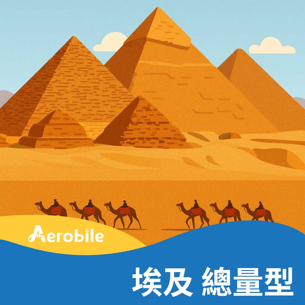 埃及15日6GB高速後降速SIM卡(A60)