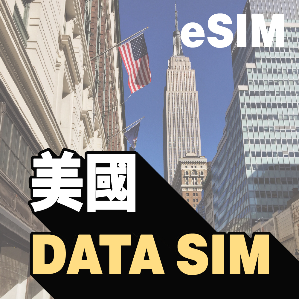 美國 純網路 eSIM