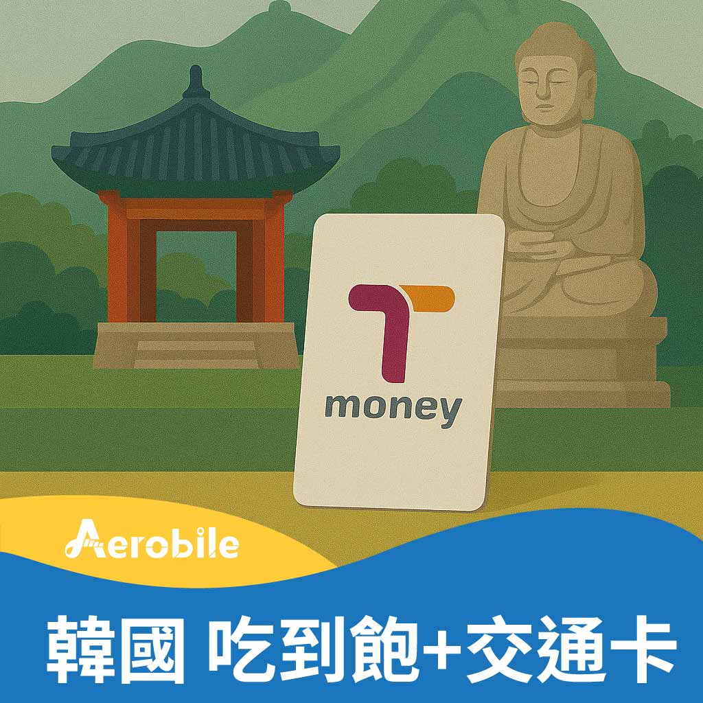 【韓國韓流卡】+【T-money交通卡】超值組合-高速無限量吃到飽-(BA)可熱點分享